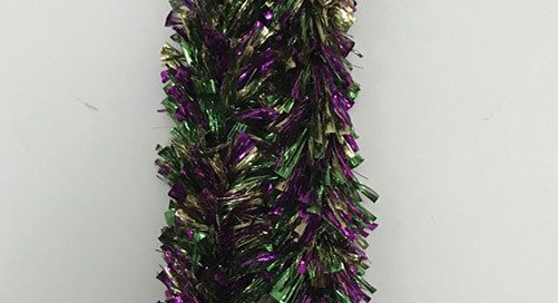 Shred Garland Mardi Gras Foil Garland