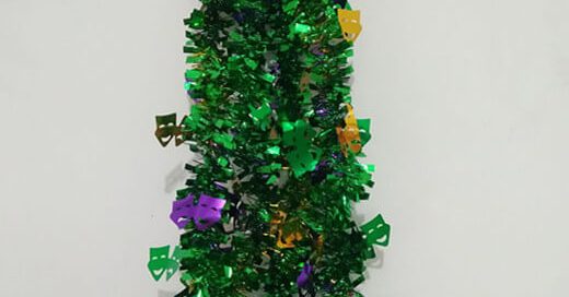 Mardi Gras Metallic Garlands PGG Comedy and Tragedy Garland