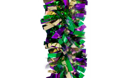 Mardi Gras Ball Garland PGG Festooning Garland 4in x 15ft