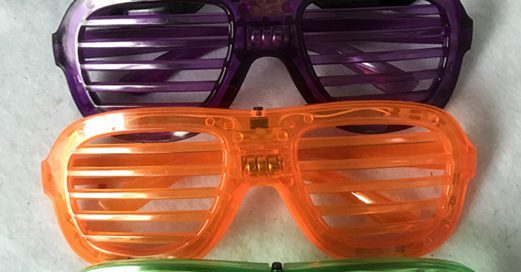 light up glasses party city