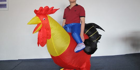 Fun toys Inflatable Mascot Adult Chicken Fancy Suit Costumes CE Approved