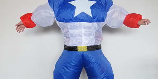 Audlt Costumes Inflatable Costumes Star War Superman Costume