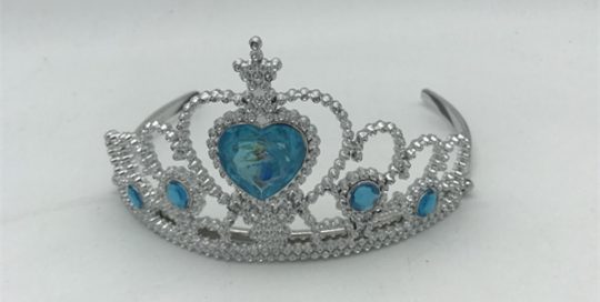 Sliver Plastic Tiara Frozen Princess Tiara Party Accessory