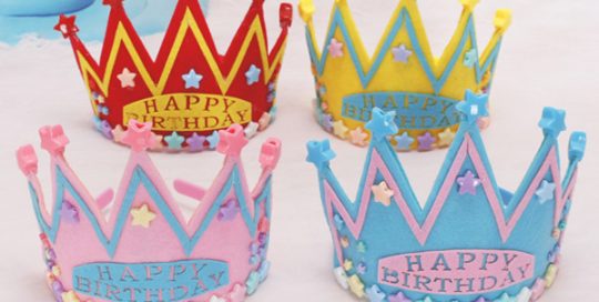 Light Up Happy Birthday Party Star Crown Star Headband