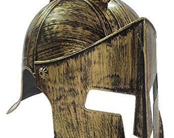 Mens Medieval Iron Knight Helmet Costume Accessories