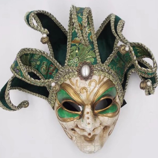venetian jester masks