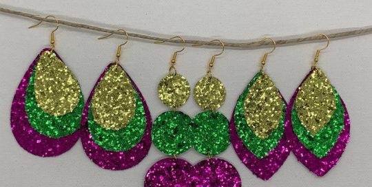 Custom Mardi Gras Jewelry