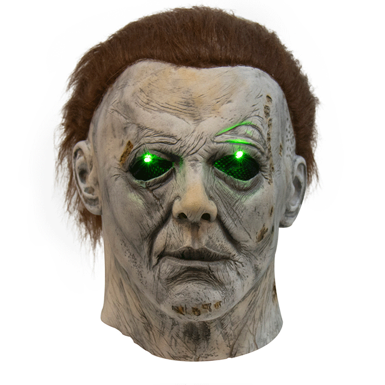 Halloween Michael Myers Mask Lighting Latex Horror Scary