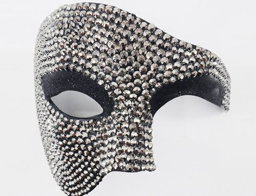 Carnival Mask Luxury Full Rhinestone Eye Mask