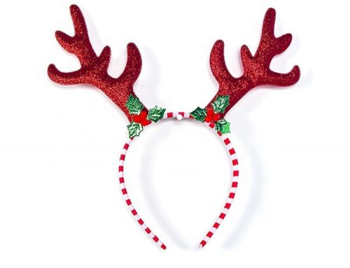 Glitter Elf Hat Headband Christmas hoop