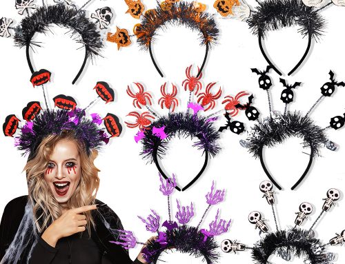 8 Styles Halloween Headbands for Women