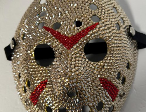 Rhinestone Jason Friday the Thirteenth Mask