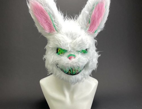 Moon Rabbit Still Life LED Costume Masquerade Mask