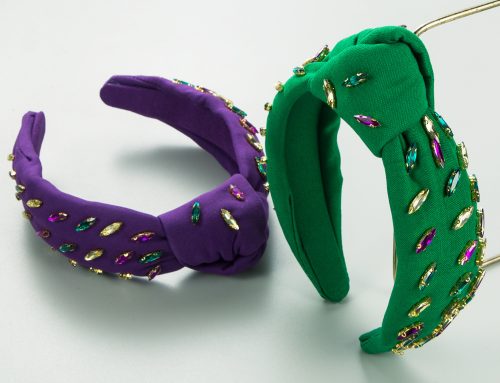 Luxury Mardi Gras Rhinestone Baroque Headband