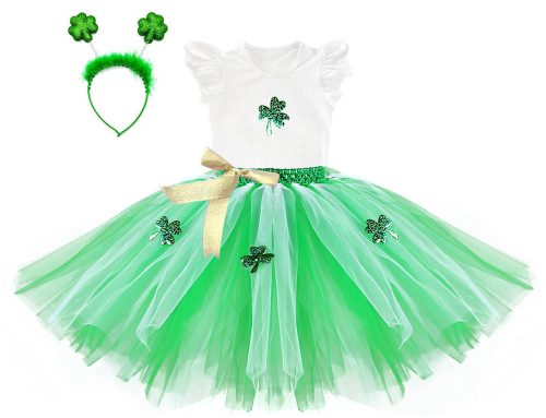 Kids’ St. Patrick’s Day Tutu & Headband