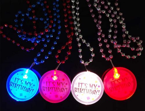 Birthday Party LED Flashing Necklace