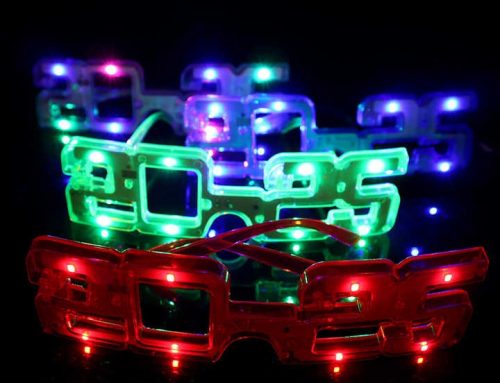 2025 LED Flashing New Year Party Sunglasses